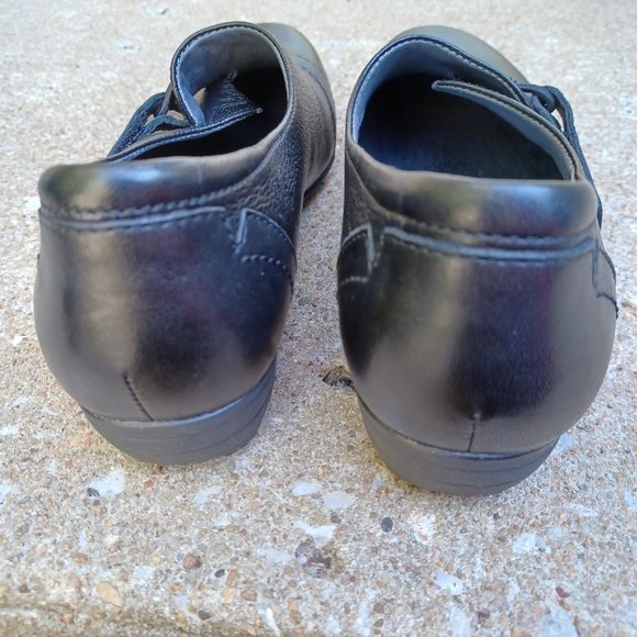 Dansko Shoes Size 36 Size 5.5 Black Leather - Picture 11 of 13